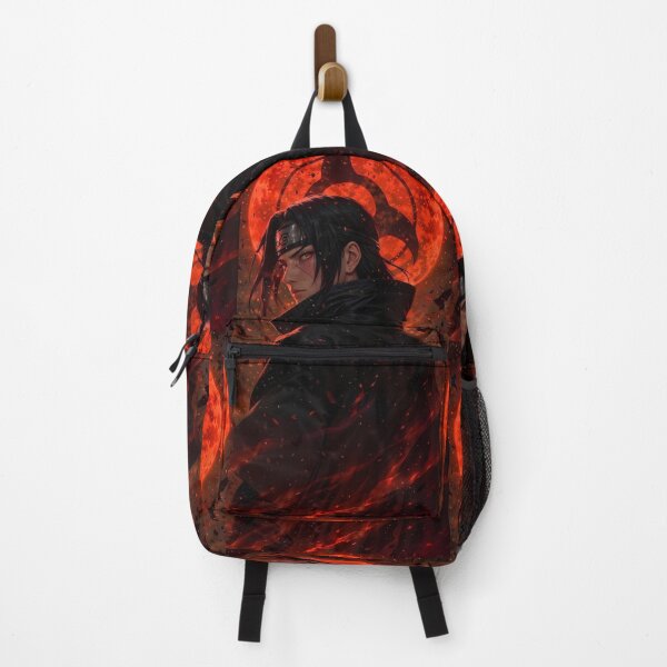 Item preview, Crimson Moon Shinobi – Dark Anime Ninja Blood Moon Art designed and sold by Dyan4.