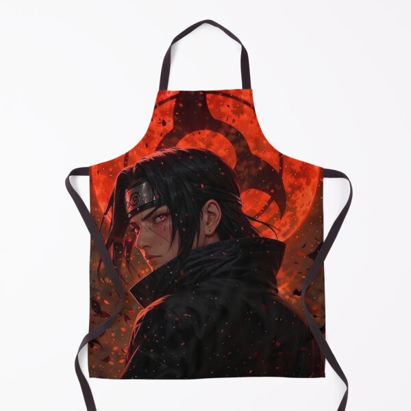 Artikelvorschau, Crimson Moon Shinobi – Dark Anime Ninja Blood Moon Art entworfen und verkauft von Dyan4.