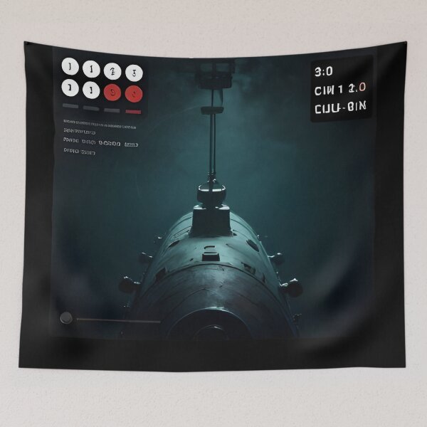 Item preview, iron lung markiplier Claustrophobic Survival Game Concept designed and sold by Uglyandcute.