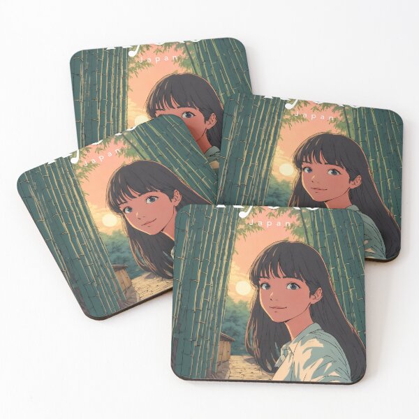 Item preview, Arashiyama Memories – Retro Anime Travel Selfie designed and sold by JacksoonLester.