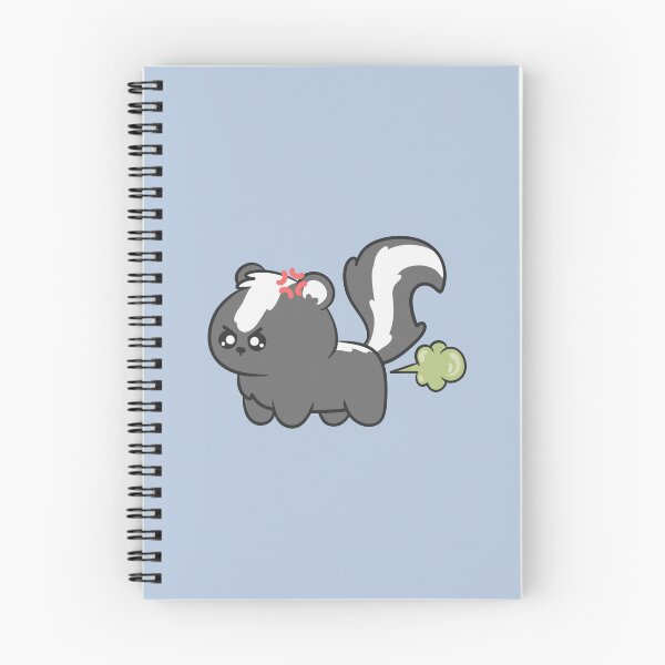 Item preview, kawaii angry skunk farting  designed and sold by kaybowzie.