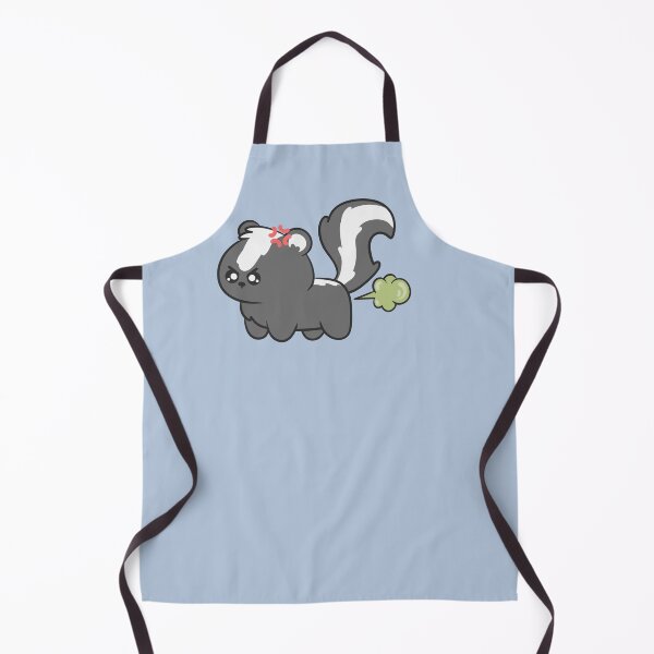 Item preview, kawaii angry skunk farting designed and sold by kaybowzie.