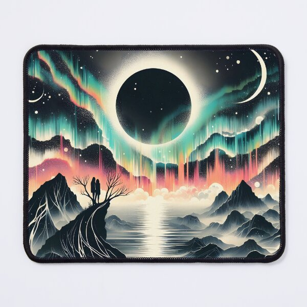 Item preview, Layered Northern Lights, Ai Generated Art   designed and sold by ACC .