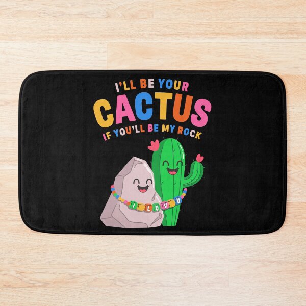 Item preview, I’ll Be Your Cactus If You’ll Be My Rock Cute Valentine designed and sold by wrestletoys.