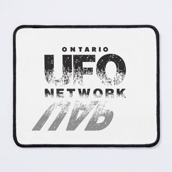 Item preview, The UFO/UAP Network (black on white) designed and sold by mmmaxxx.
