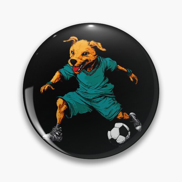 Item preview, Dog footballer designed and sold by Soulskier.