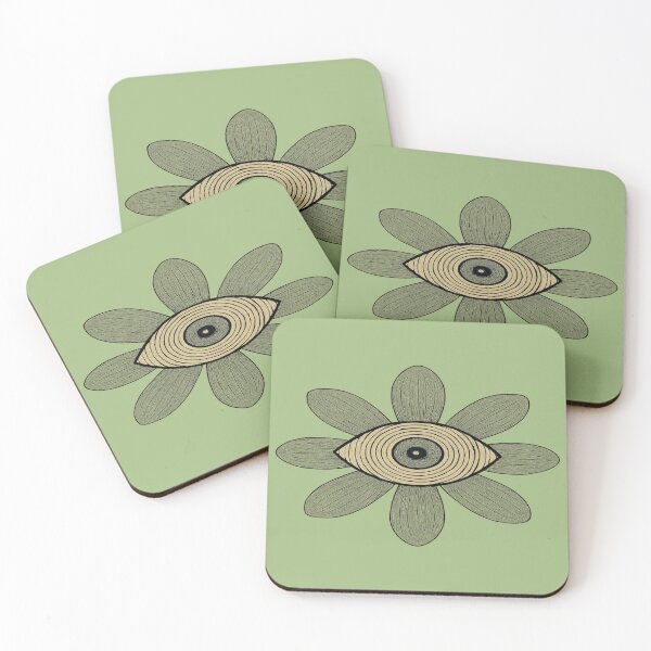Item preview, flower eye mandala designed and sold by Ecosetereos.