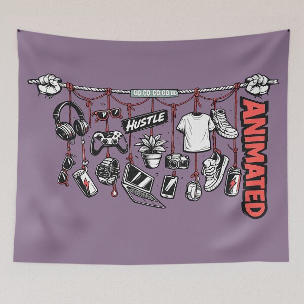 Item preview, Animated Hustle Essentials designed and sold by Aurelux_24.