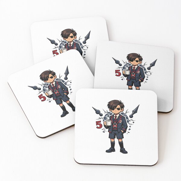 Item preview, Five Was Right – Time Travel Boy in School Uniform Fan Art designed and sold by inaveed.