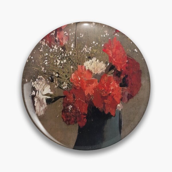 Item preview, Odilon Redon Carnations And Baby’s Breath In A Green Pitcher designed and sold by melaartni.