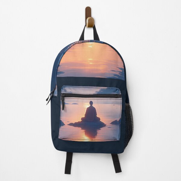 Item preview, Zen Meditation Temple at Sunset designed and sold by TheDreamsMaker.