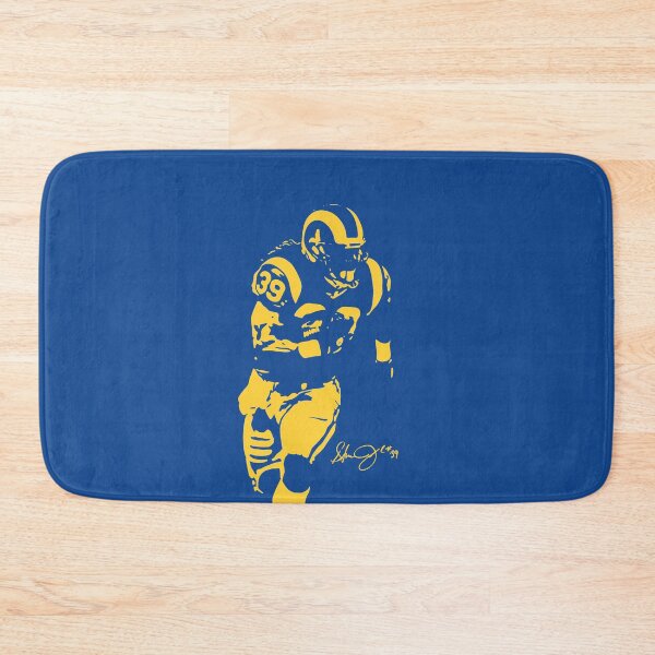 Item preview, Steven Jackson #39 Rams Retro Stencil Football Tribute designed and sold by TheArtOfCar.