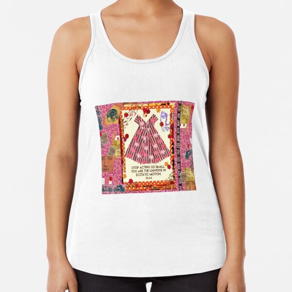 you are the universe! Racerback Tank Top
