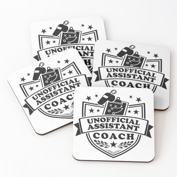 Item preview, Unofficial Assistant Coach Funny Sports Dad designed and sold by TKsTees.