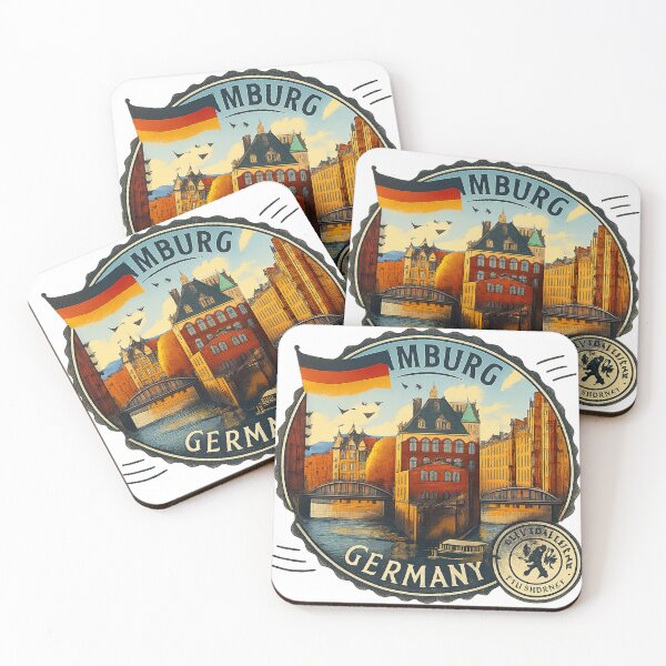 Item preview, Hamburg Germany - Travel Art designed and sold by yunamaliskova.
