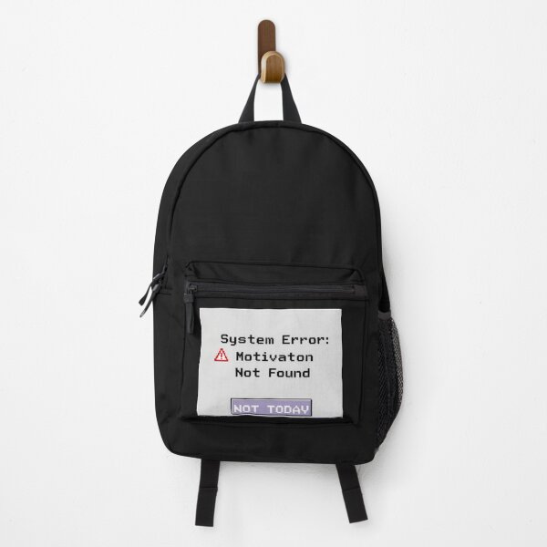 Item preview, System Error – Motivation Not Found | Funny 404 Tech Design designed and sold by Sparkofart07.