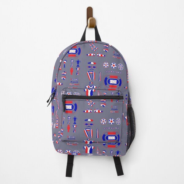 Item preview, I love French football, patterns flags, football symbols designed and sold by Mevissart.