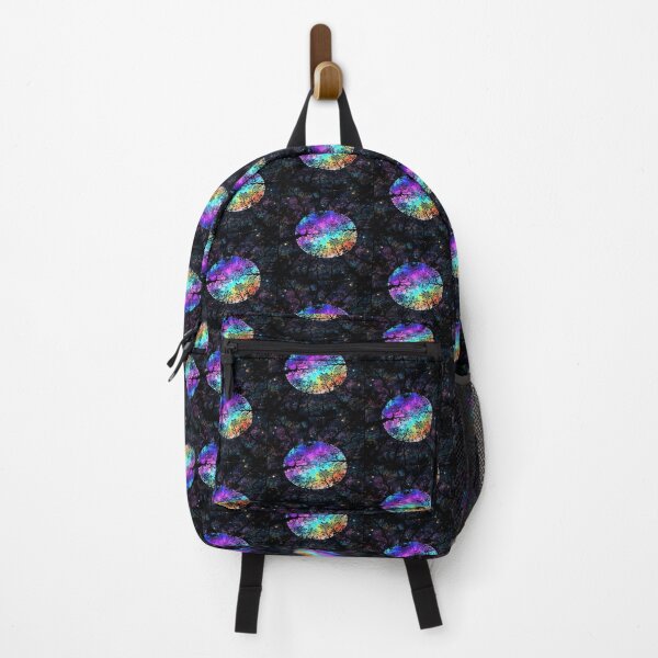 Item preview, Starry Night Cosmic Rainbow Moonlit Silhouette  designed and sold by NivyasArtistry.