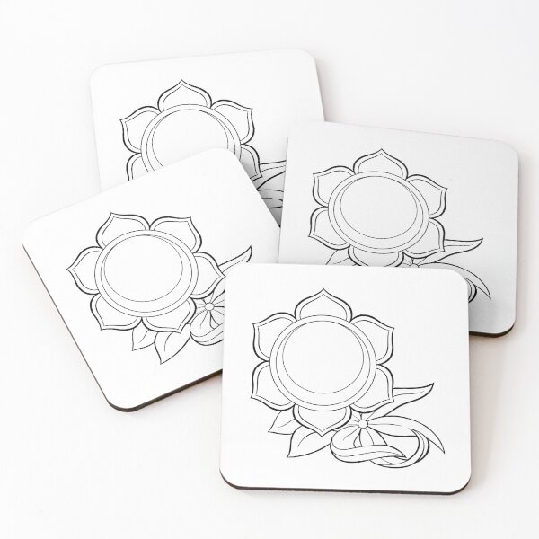 Item preview, Svadhisthana Sacral Chakra Line Art – Vanilla Aromatherapy Symbol designed and sold by BlackLineLab.