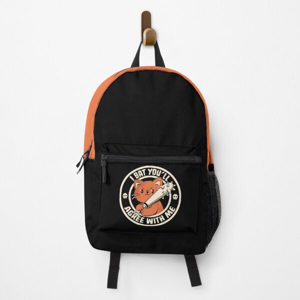 Item preview, I Bat You'll Agree With Me Cat by Tobe Fonseca designed and sold by Tobe Fonseca®.