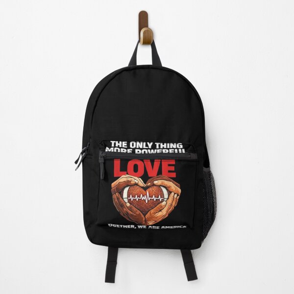 Item preview, Love Over Hate | Unity Football Heart Design designed and sold by  MOHAMED.