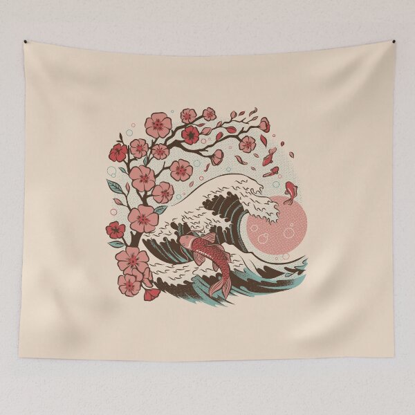 Item preview, The Great Wave off Sakuras by Tobe Fonseca designed and sold by Tobe Fonseca®.