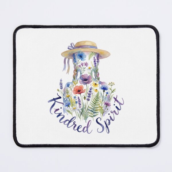 Item preview, Anne of Green Gables Kindred Spirit Wildflower Watercolor designed and sold by Fenay Designs.