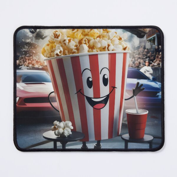 Item preview, Action movie popcorn. designed and sold by MyHappyArtShop.