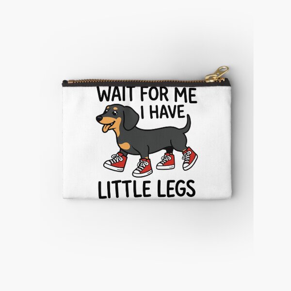 Item preview, Wait For Me I Have Little Legs - Funny Dachshund Dog In Sneakers Short Legs Humor designed and sold by gunaone-design.