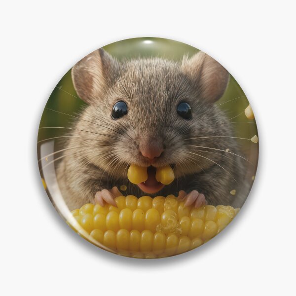 Item preview, Mouse Eating Corn on the Cob designed and sold by Maria Dryfhout.