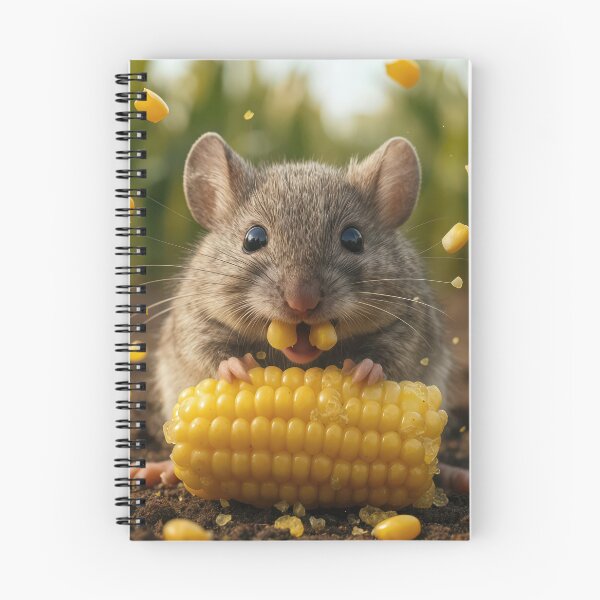 Item preview, Mouse Eating Corn on the Cob designed and sold by Maria Dryfhout.