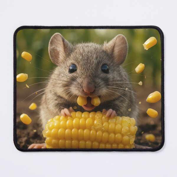 Item preview, Mouse Eating Corn on the Cob designed and sold by Maria Dryfhout.