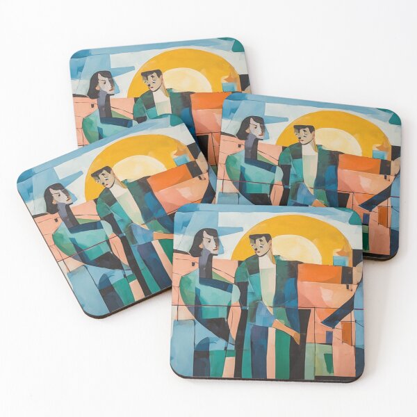 Item preview, Balcony Sunset Embrace thirteen designed and sold by Robynkie.