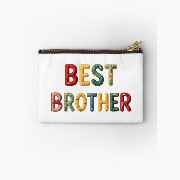 Item preview, BEST BROTHER - IN COLORFUL FAUX LETTERING designed and sold by AlexOBrienArt.