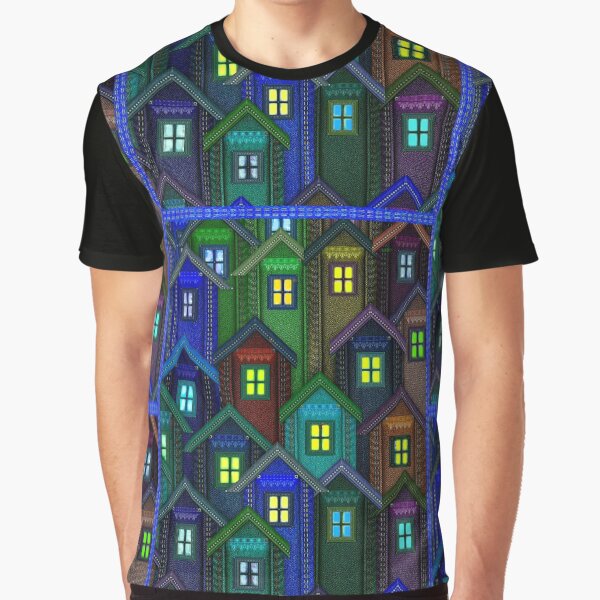 Blue Jeans Housing Compound (1) Graphic T-Shirt