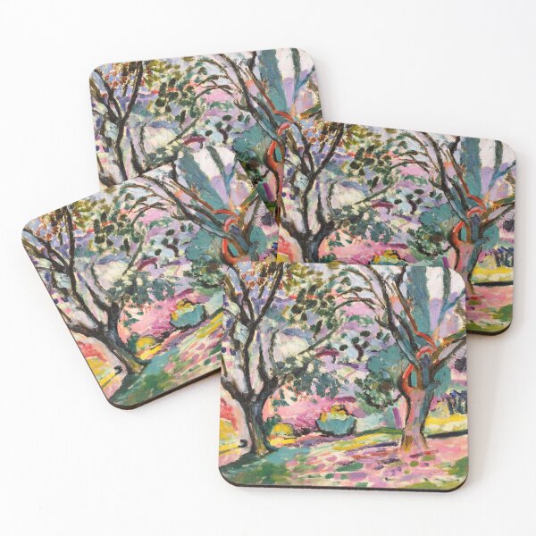 Item preview, Olive Trees at Collioure by Henri Matisse: Vibrant Fauvist Landscape Poster designed and sold by artofuniverse.