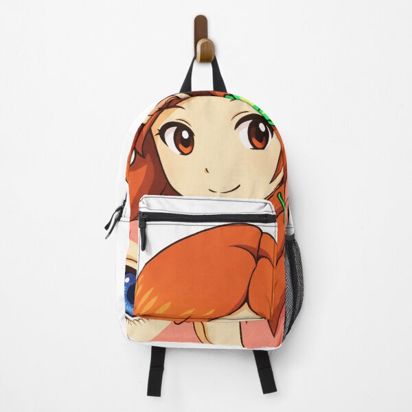 Item preview, Anime Artist Girl Drawing a Realistic Eye – Whimsical Butterfly & Marker Style designed and sold by BLUESKYDEZIGN .