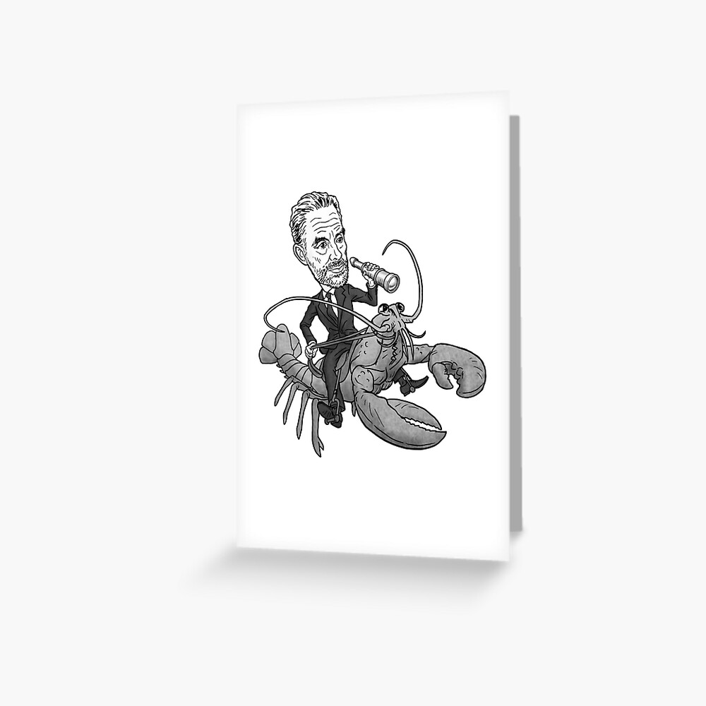 Lobster Rider Greeting Card