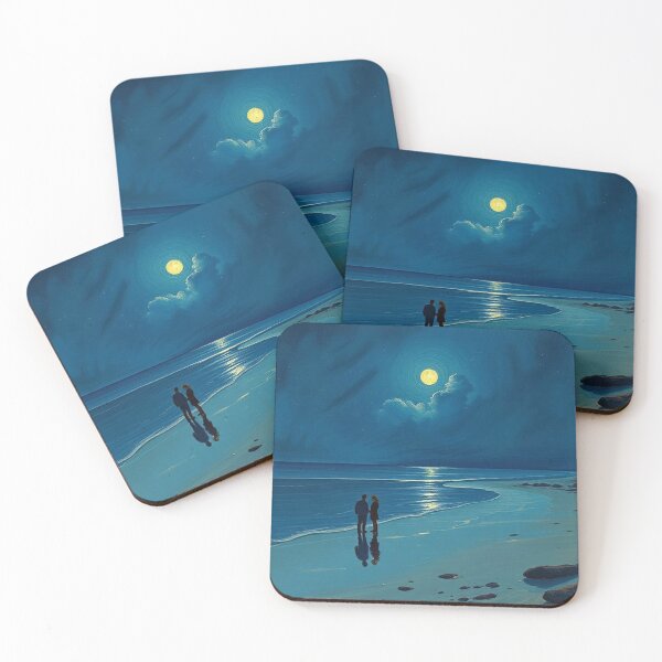 Item preview, Beach at night  designed and sold by Terry Collett.