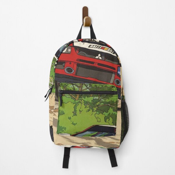 Item preview, Mitsubishi Lancer Rally Car on gravel anime style designed and sold by Rally-Anime.