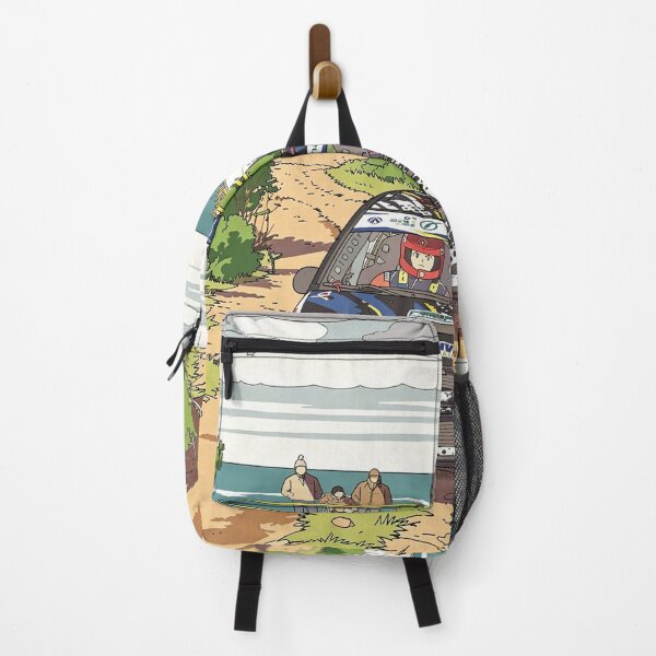 Item preview, Mitsubishi Lancer Rally Car on gravel anime style designed and sold by Rally-Anime.