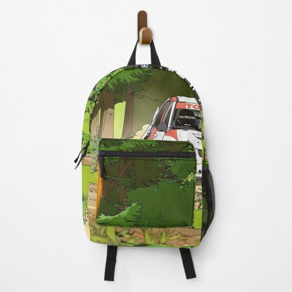 Item preview, Mitsubishi Lancer Rally Car on gravel anime style designed and sold by Rally-Anime.