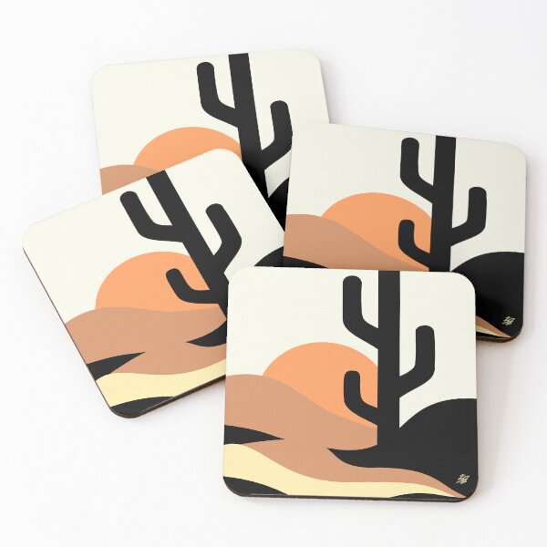 Item preview, Desert Catus Against Sand Dunes and Setting Sun designed and sold by studioart.