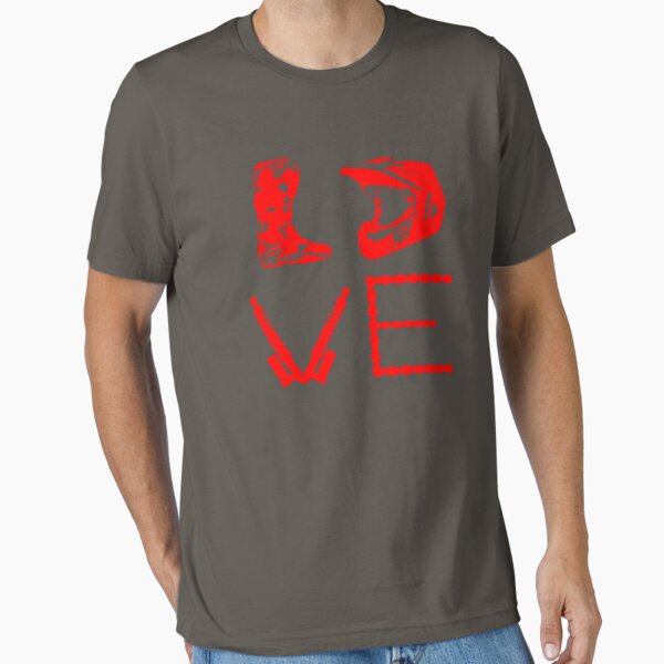 Item preview, Dirt Bike Love | Motocross Biker Boots Helmet Chain designed and sold by melsens.
