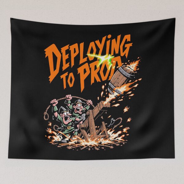 Item preview, Catapult Launching Flaming Barrel Deploy designed and sold by SignumShop.