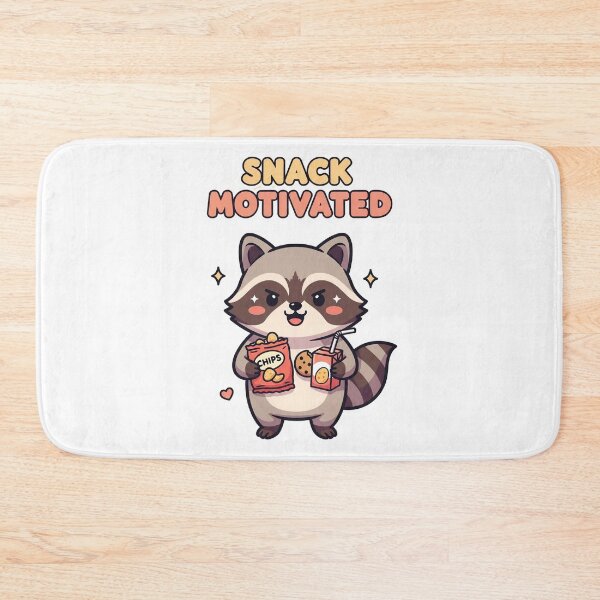 Item preview, Snack Motivated - Cute Raccoon designed and sold by artaipix.