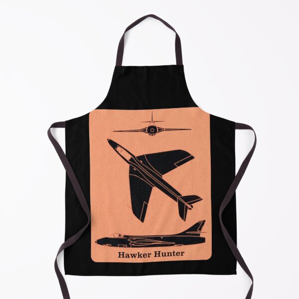 Item preview, Hawker Hunter Vintage Fighter Plane Silhouettes designed and sold by MilitaryMart.