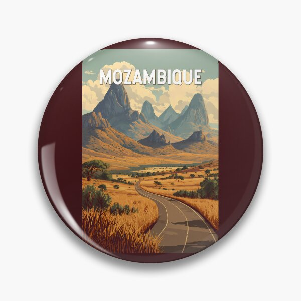 Item preview, Mozambique Illustration Travel Art Vintage designed and sold by KrisSidDesigns.
