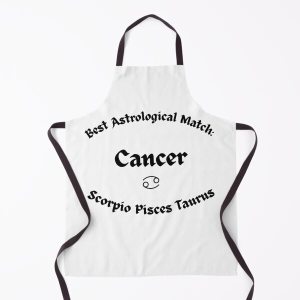 Item preview, Cancer Best Astrological Match – Black on Black Zodiac Compatibility Design designed and sold by MOKRONOS.
