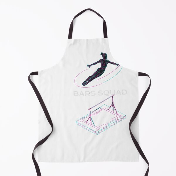 Item preview, Bars Squad Cyber Gymnast Uneven Bars Athletic Design designed and sold by JMDesignHub.